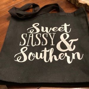Sweet Sassy and Southern tote bag!!!!